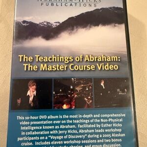 The Teachings of Abraham: The Master Course Video DVD